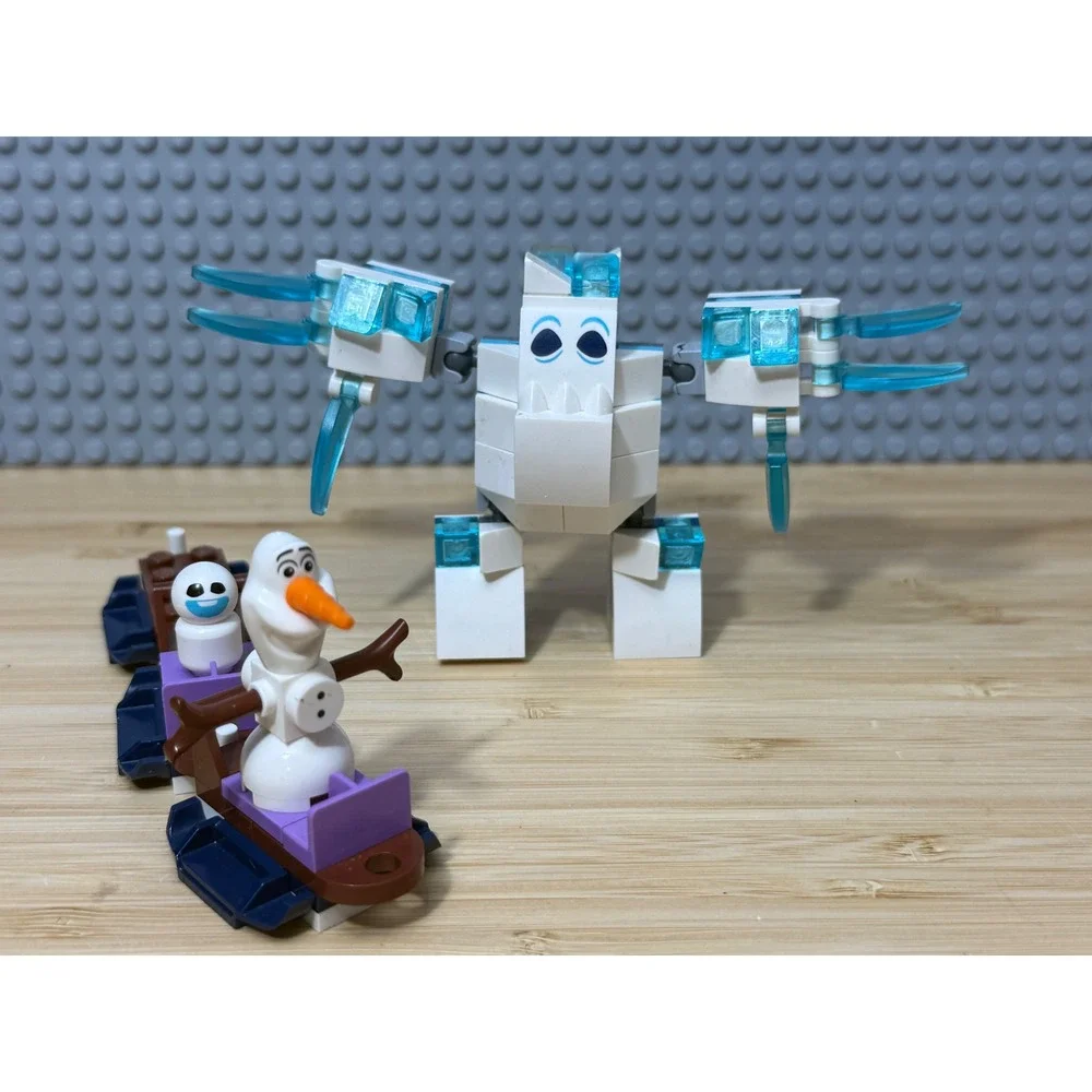 LEGO Disney Frozen 2 Marshmallow Snow Monster Olaf and Snowgie Sled Set